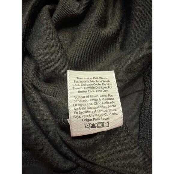 NWT Juicy Couture OG Big Bling Velour Zip-Up Hoodie Black Size Large - Picture 9 of 9